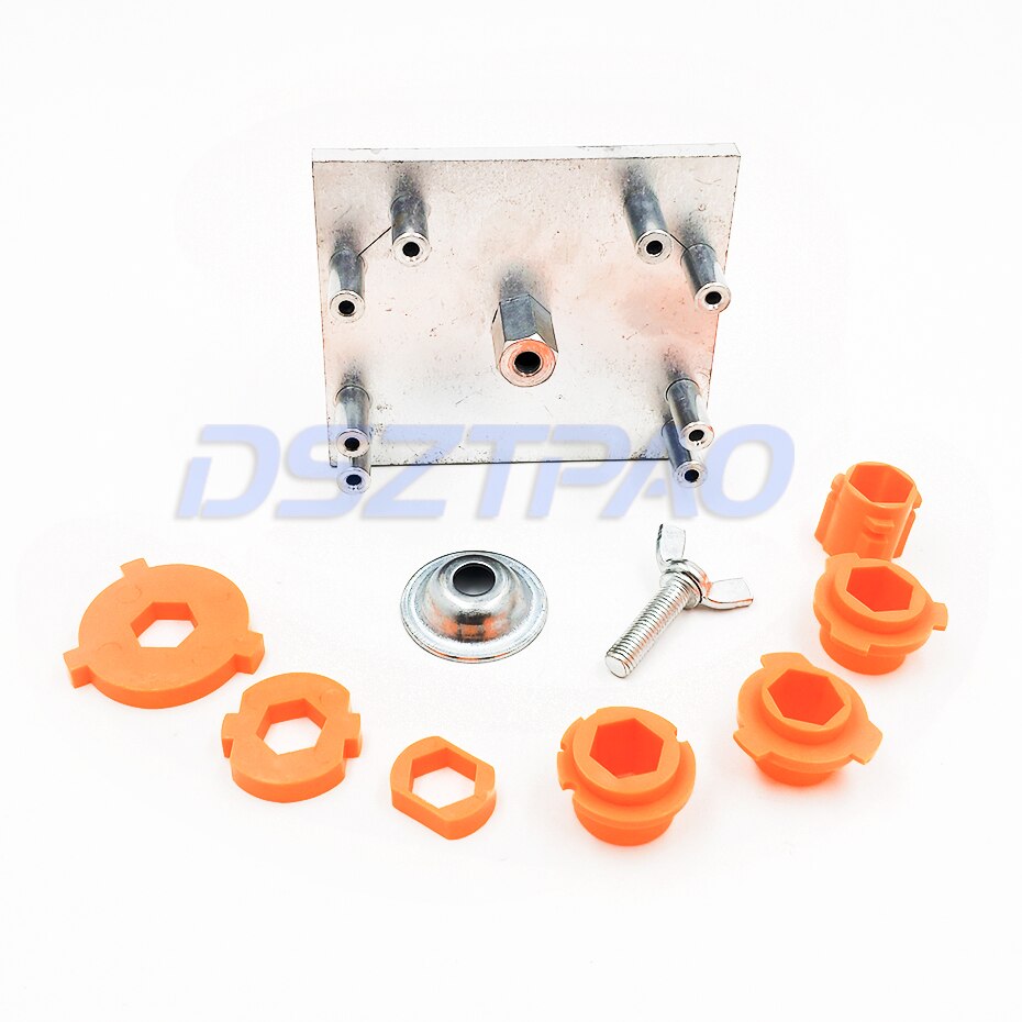 Head lamp position Plate modify tool Mode H1 H4 H7 H11 9005 9006 D2R For Q5 Hella Projector lens Head Light modification