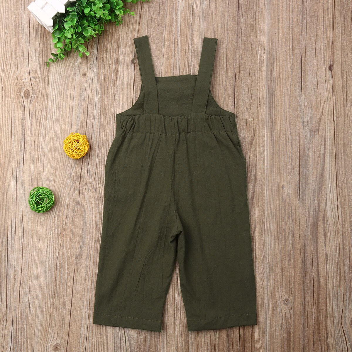 1-6T Baby Meisje Jongen Dungaree Bib Broek Romper Jumpsuit Zomer Overalls Kids Linnen Outfit Kleding Set