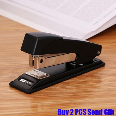 Classic Big Size Standard 24/6 Metal Stapler Good Office Brand Stapler Liujin 0207: Black