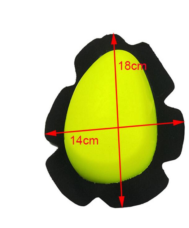 Rodilleras protectoras para motocicleta, rodillera Universal, deslizadores, tres colores, como se muestra en la foto