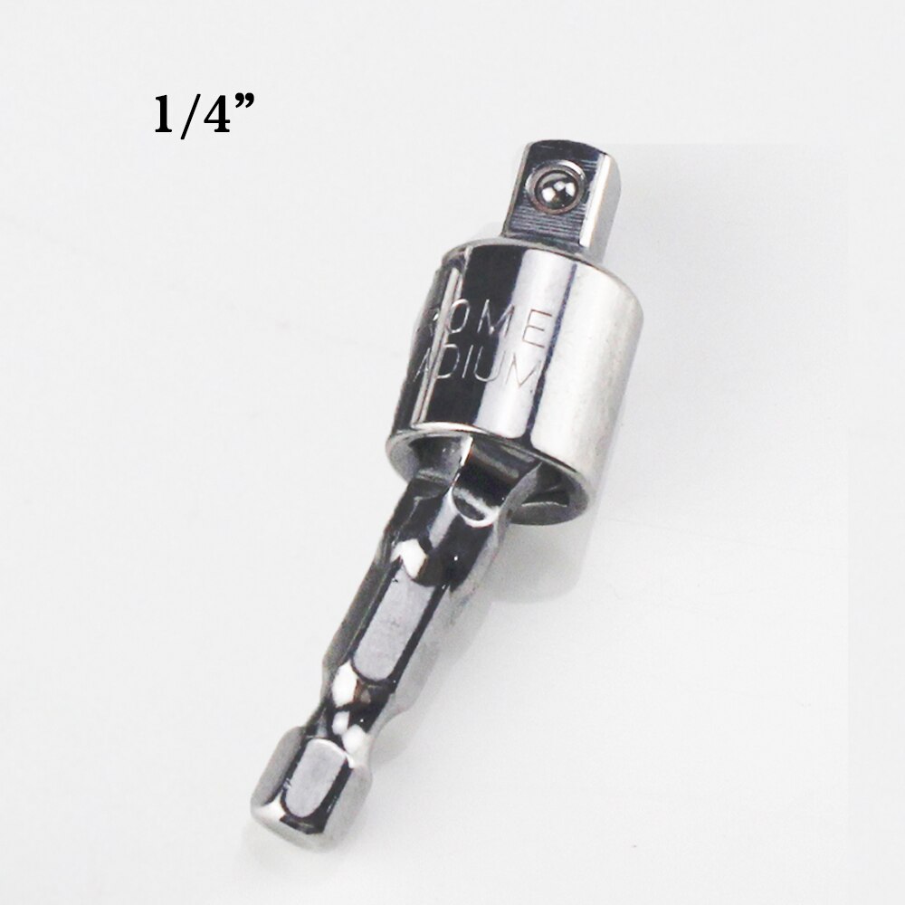 1/2"1/4"3/8" Electric Drill Socket Adapter for Impact Driver Hex Wrench Socket Conversion Angle Drill-head Drill Converter Tool: A