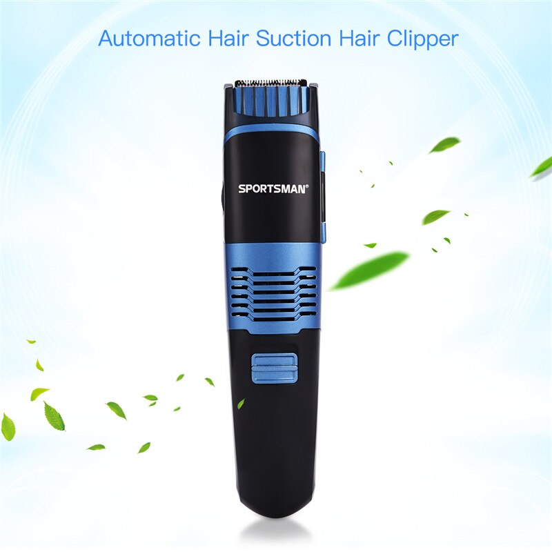 Automatic Vacuum Suction Electric Hair Clipper Low Noise Hair Trimmer Cordless Barbershop Hair Cutting Machine 31