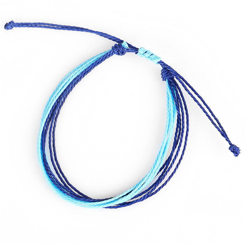 Handgemaakte Wax String Armbanden Kleuren Wit Zwart Rood Blauw Geel Mens Womens Nylon Koord Charm Vriendschap Armband: 8