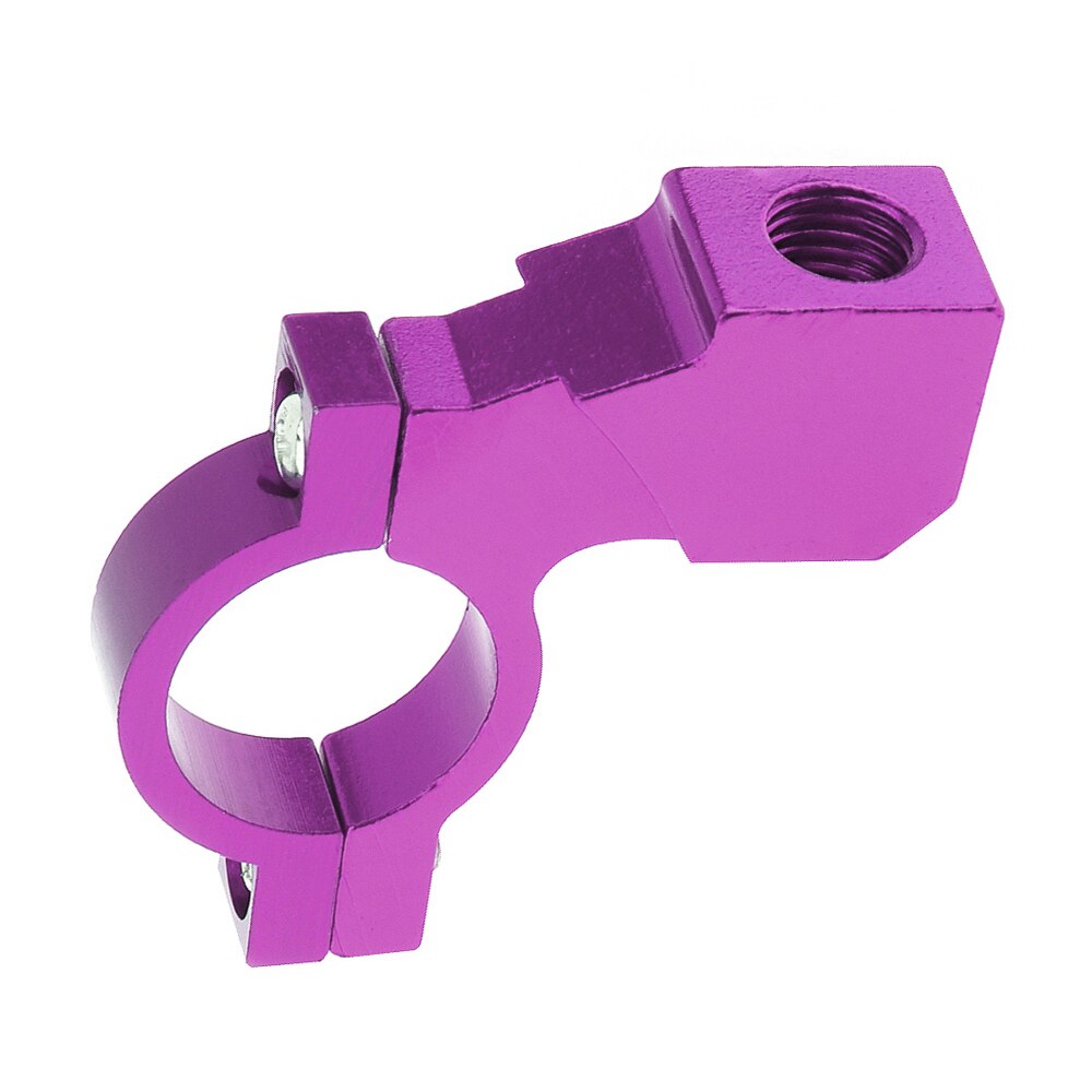 Rétroviseur de moto multicolore, siège spéculaire rétro, réflecteur, Code de miroir adapté à la moto Scooter de: Purple