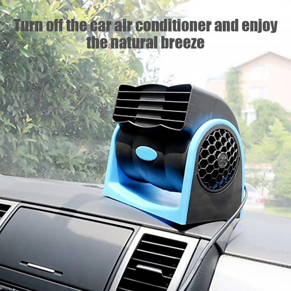 12/24V Car Truck Cooling Air Bladeless Fan Speed Adjustable Silent Cooler System High Velocity Blower Safe Fan For Car SUV Truck