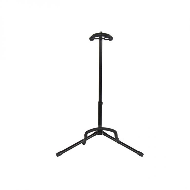 Soporte de pie para guitarra, de aleación de aluminio, con trípode estable, eléctrica para guitarra acústica, bajo, instrumento Musical, soporte de pie