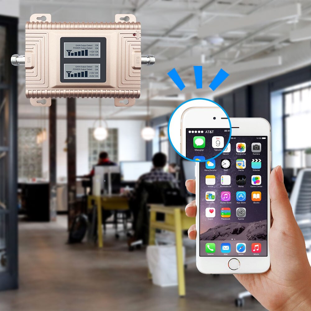 GOBOOST CDMA 850 PCS 1900 MHz Dual Band Signal Booster 2g 3g Network Cellular Amplifier Band 2 Band 5 Cell Phone Repeater