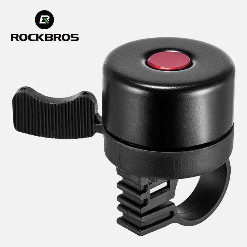 ROCKBROS Bicycle Bell MTB Road Handlebar Bike Horn Safety Sound Alarm Cycling Ring Bell Warning Bells Bicycle Accessories