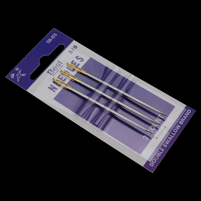 Beading Needle Tools for Jewelry Making DIY Hand stitches Sewing Needles DIY Embroidery Big Eyes Steel Needle