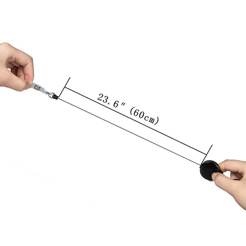 ID Badge Holder with Retractable Lanyard Name Badge Holdestudents Work Bank Credit Card Bus Card Case With Lanyard