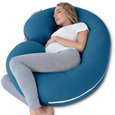 Travesseiro para mulheres grávidas enfermagem gravidez almofada maternidade u-forma lado sleeper cama substituir lavável mommy care: 1