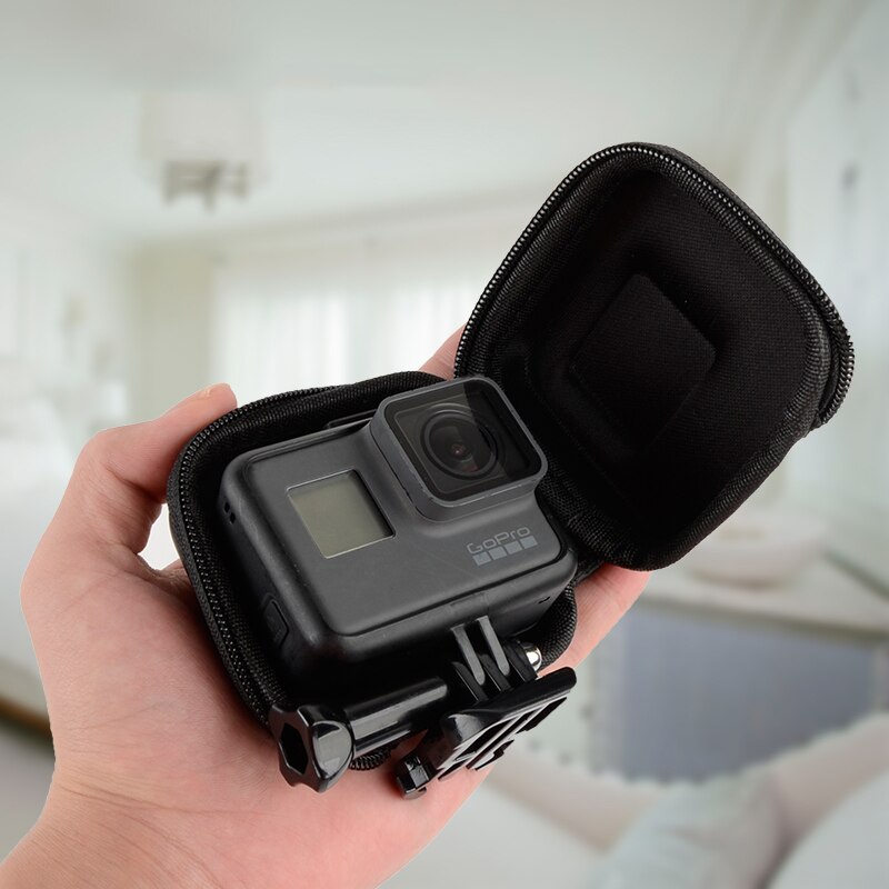 Mini Draagbare Schokbestendig Beschermende Draagtas Opslag Camera Tas Voor Gopro Hero 8/7/6/5/4/3 + Sport Camera