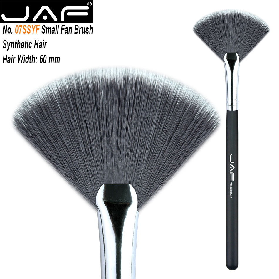 JAF Synthetic Large Fan Brush Pincel Maquiagem Agent Big Fan Brush Maquiagem Professionalfree 16SSYF: 07SSYF-B