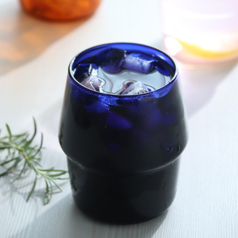 2 stk Glasskåler 300ml - Gjennomsiktig, Varmebestandig til Kaffe, Te, juice