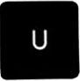 Oryginalny A1706 Keycap dla MacBook Pro 15 &quot;A1707 A1708 klucz litery A-Z 2016 2017 US układ wymiana A1706 klucz: U