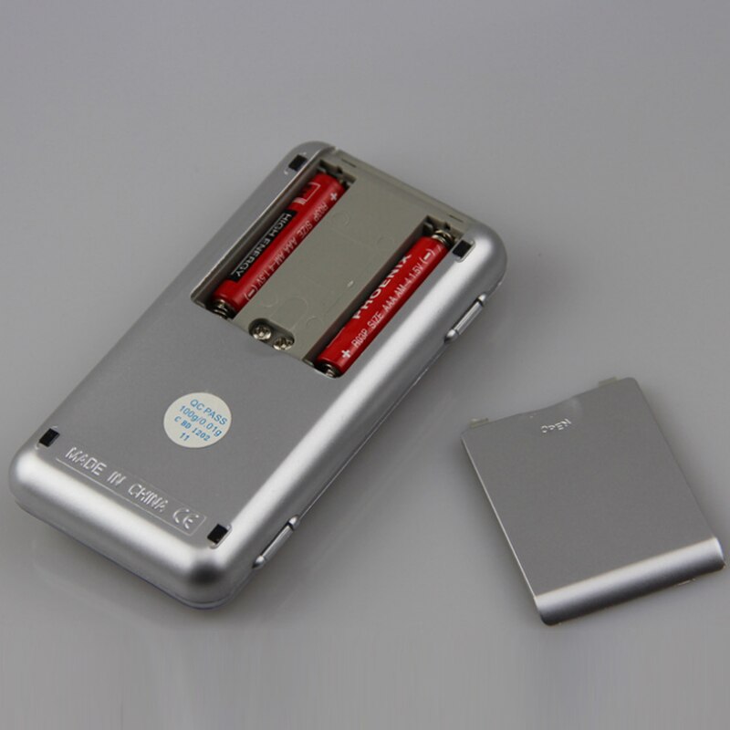 100/200/300/500g 0.01/0.1g Mini balance numérique haute précision rétro-éclairage poche électrique pour bijoux gramme poids pour cuisine cuisinier