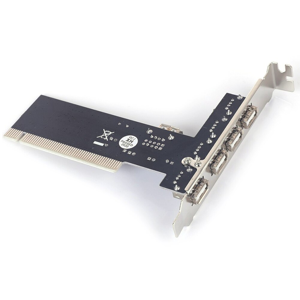 Expansion Card Port PCI Expansion Card USB PCI Controller Cards 4 Ports 480Mb/s PCI to USB 2.0 Expansion Card