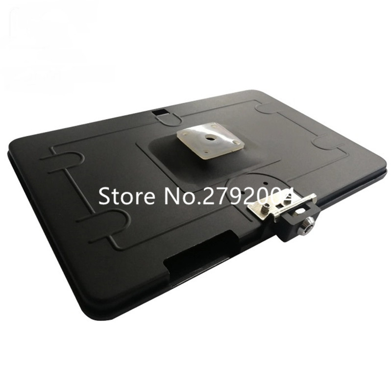 10.5 inch android tablet pc wall mount case, aluminum alloy tablet pc stand for Samsung Galaxy tab A, anti theft display
