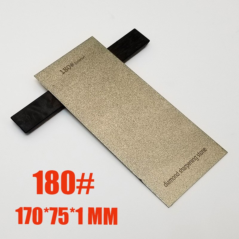Diamond Knife Sharpener Sharpening Stone Grinding Stones 80 240 600 1000 2000 3000 Grit Diamond Sharpening Stone: 180 grit