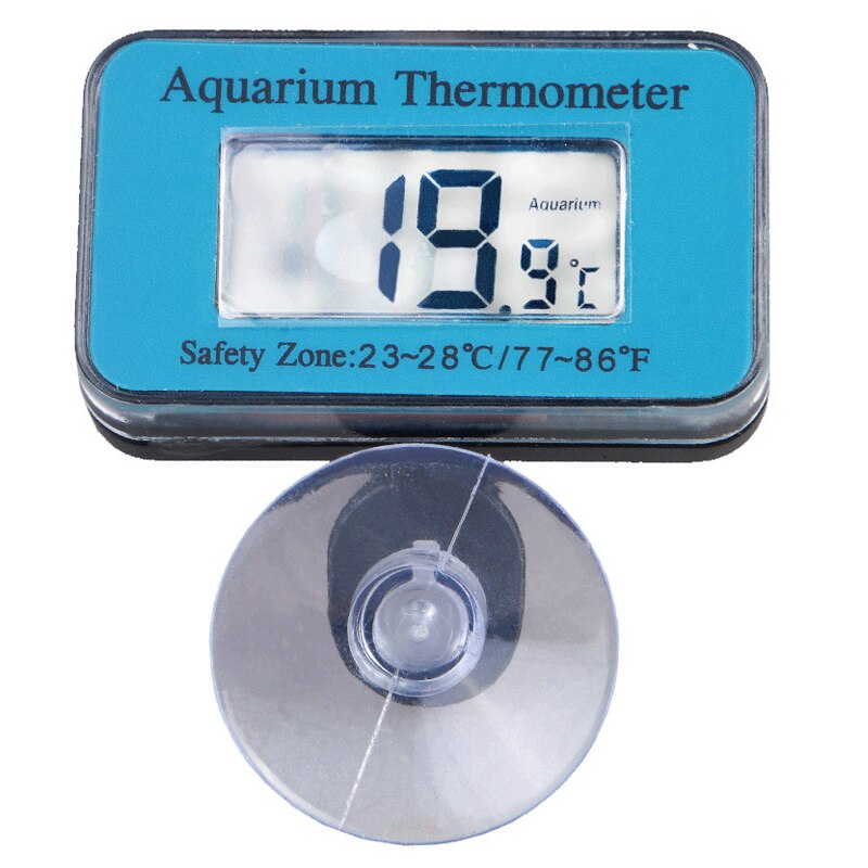 Digital LCD Aquarium Aquarium Thermometer Suction Cup Thermometer Diving Aquarium Thermometer