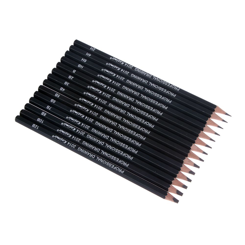 14Pcs/box Sketch Pencil Paper Drawing Pencil Set Stationery Art Professinal Sketch Art Drawing Sketching Pencil School Supply