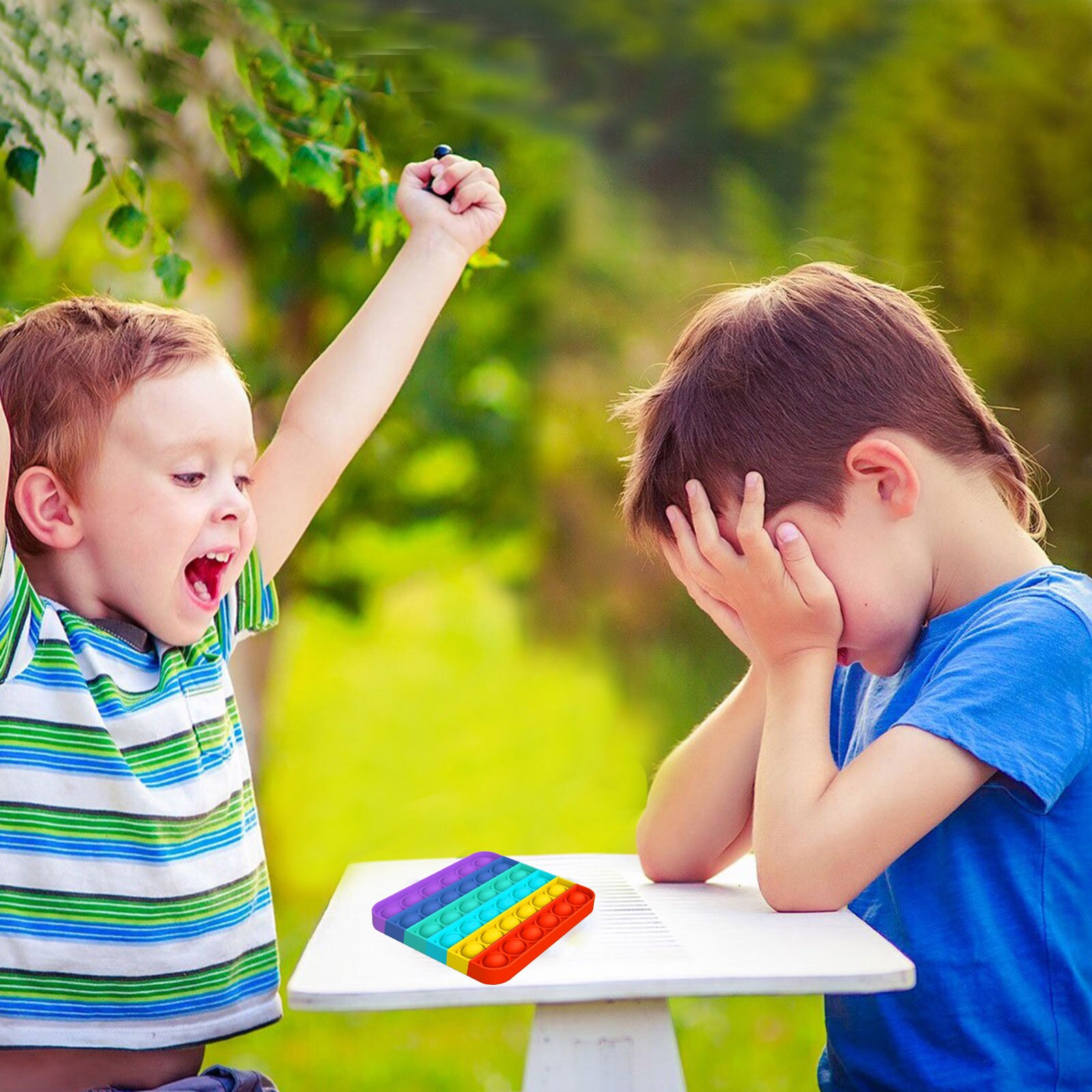 Lustige Anti-Stress-Spielzeug es Figet Spielzeug Push Blase Sensorischen Spielzeug Kinder Erwachsene Autismus Es Stress Dimpl Jugetes juguetes