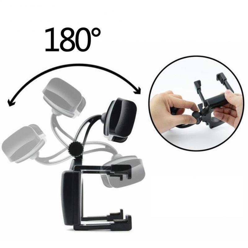 Auto dvr houder achteruitkijkspiegel houder 360 draaibare auto telefoon houder houder gps houder auto mounts & houders