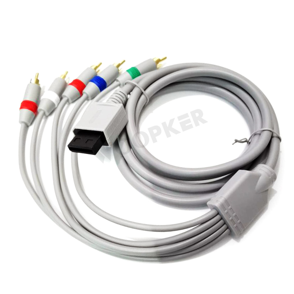 Câble composant pour Nintendo Wii /Wii U /Mini Console HD 1080P HDTV AV, cordon adaptateur Audio, lignes 5RCA, 6 pieds