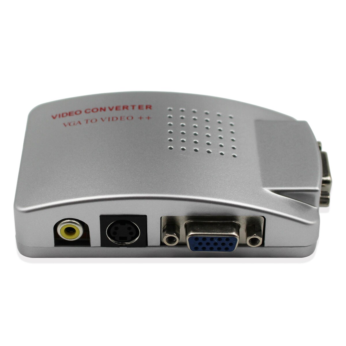 Vga Converter Box Ntsc Pal Vga Naar Av Rca Signaal Adapter Converter 1080P Video Schakelaar Composiet Voor Computer Pc