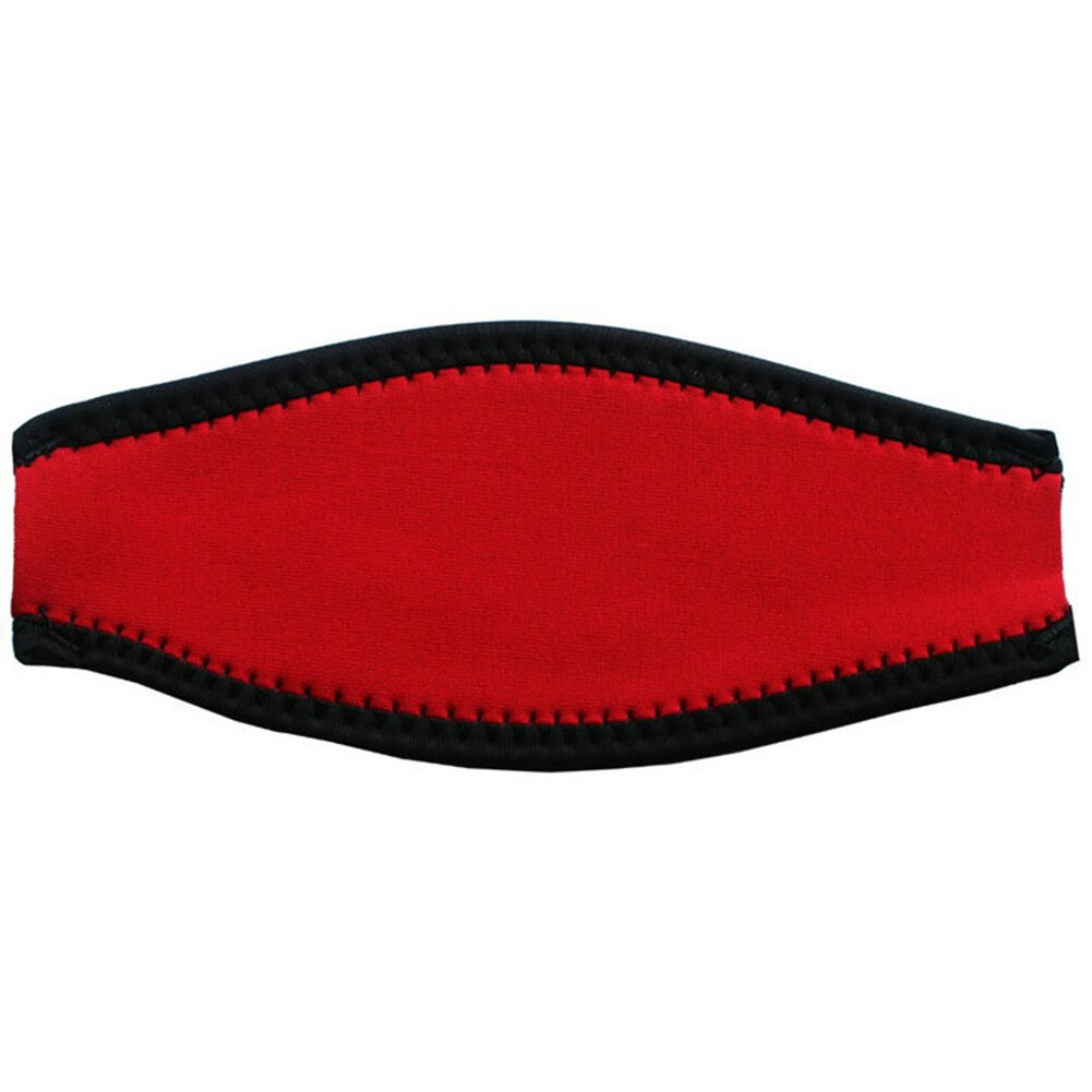 Ainstsk Diving for mask, Universal Neoprene Scuba Diving for mask Strap Hair Cover Water Sport fit for Adults: red