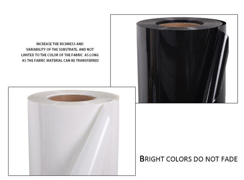 1yard 50x100cm PU Vinyl for T-Shirt DIY Heat Press Transfer HTV Cutting Plotter Craft Iron On HTV Printing Paper