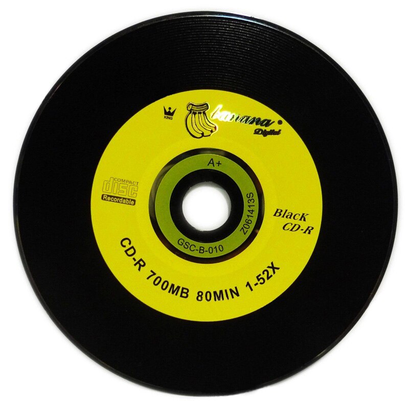 50 pièces R700 universel CD-R 700 mo 80MIN 1-52X 12cm Double face vinyle voiture et DJ musique voiture CD optique lecteurs boîtiers disques vierges