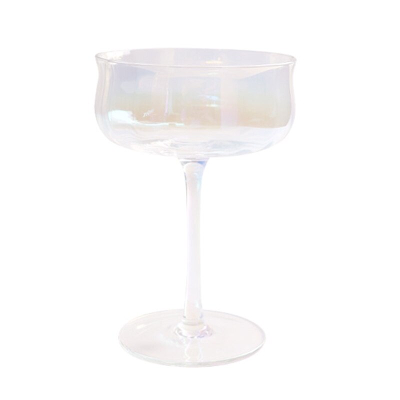 Taza de postre de vidrio Simple para cóctel, cuenco para helado, cuencos para platos fríos, contenedor de Yogurt para aperitivos, bodas, bares y fiestas, 1 ud.: Multi colors - D