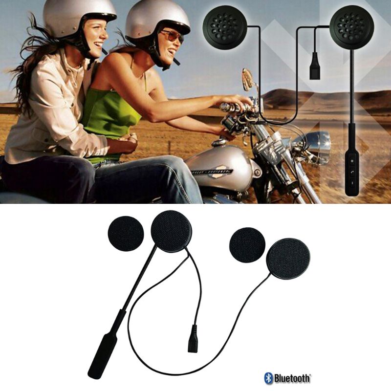 Draadloze Motor Helm Bluetooth Headset Motorhelm Oortelefoon Dual Stereo Speaker Handsfree Muziek Hoofdtelefoon Voor MP3 MP4 Pho