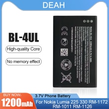 1200mAh BL-4UL BL4UL BL 4UL Lithium Replacement Phone Battery For Nokia Lumia 220 225 230DS 330 RM-1172 RM-1011 RM-1126 3310