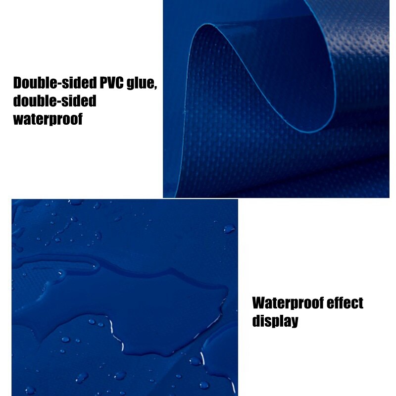 0.5mm PVC Coated Banner Tarpaulin Rainproof Cloth Waterproof Oilcloth Oxford Truck Canopy Rainproof Sail Dog House Shed Cover