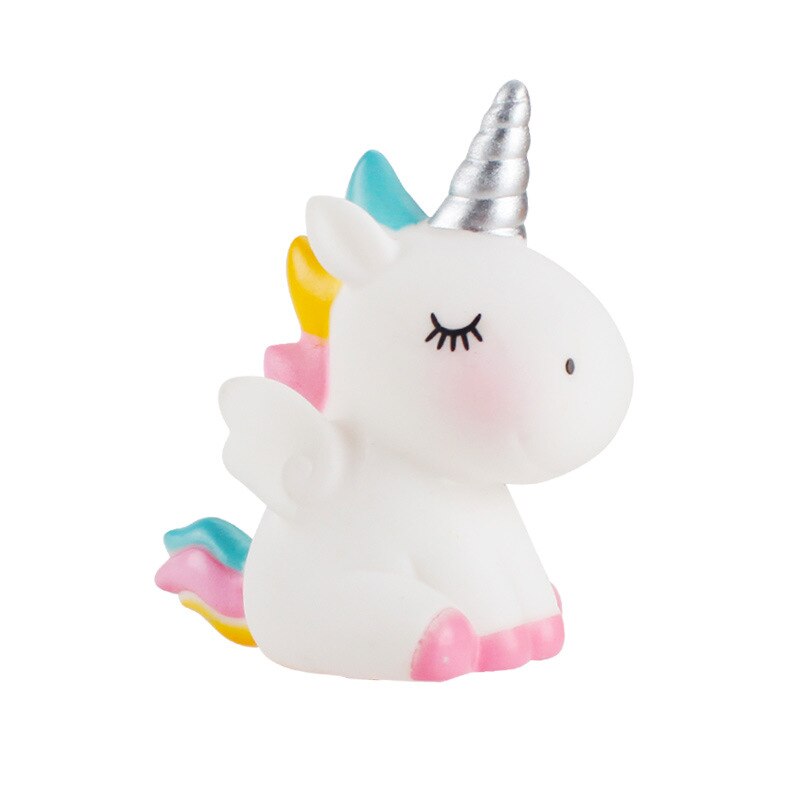 Topper de pastel de cumpleaños de unicornio, servilleta 2st de unicornio, decoración para de cumpleaños de bebé, Niña: Verde oliva