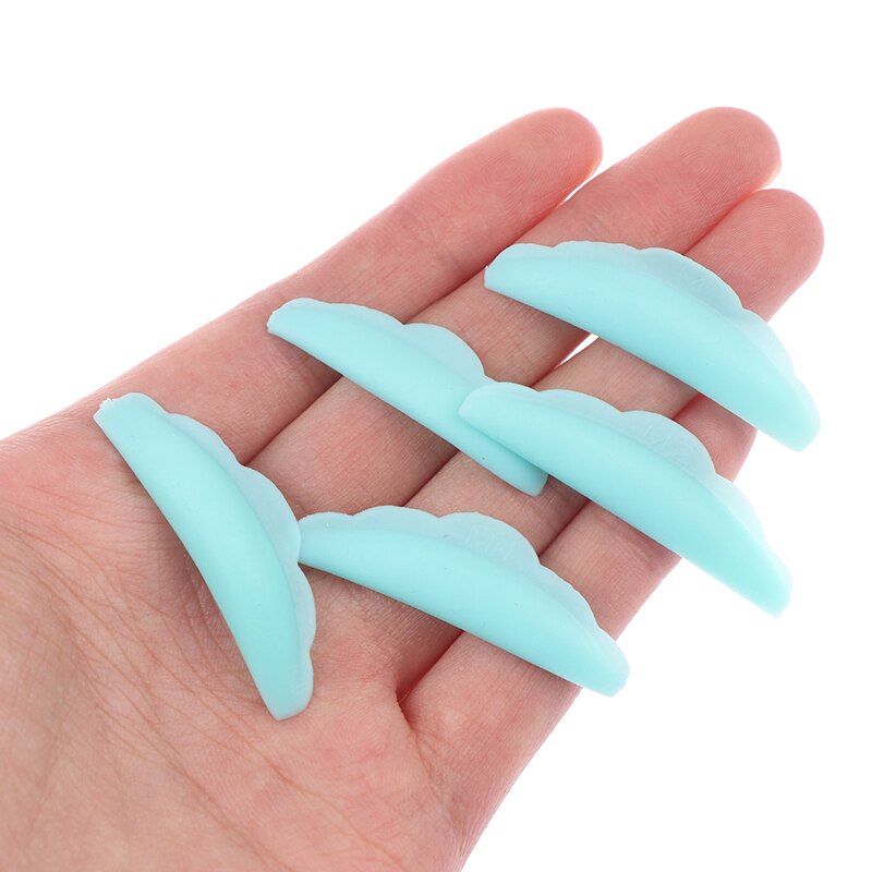5 Pairs Eyelash Lifting Silicone Pads Set Eye Lash Extension Lift Perming Kit Tool Eyelash Lift Curlers Curl Shields Pads