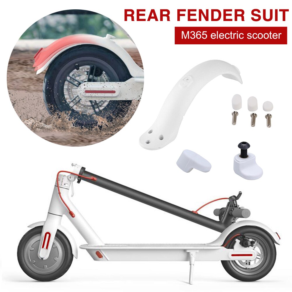 Set di staffe per parafango posteriore per Scooter elettrico con viti Kit di staffe per ali parafango in ABS accessori per Skateboard per M365