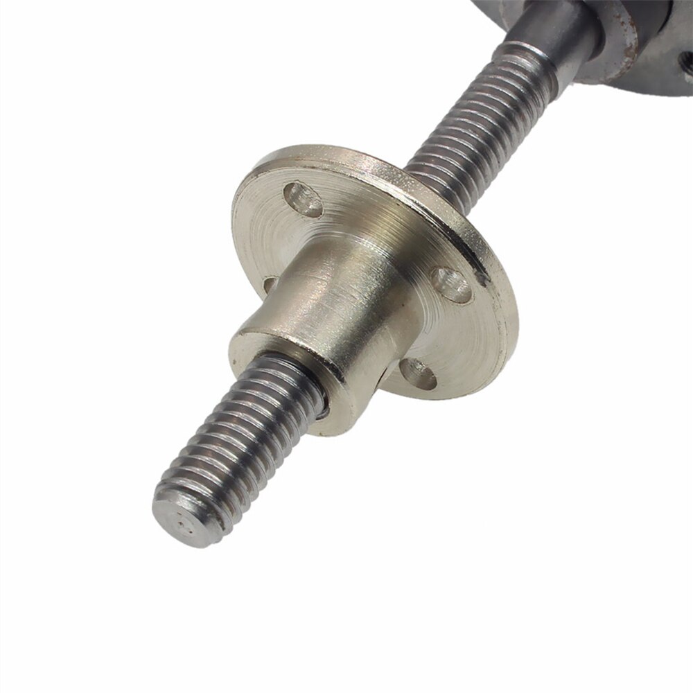 M3 M4 M6 Threaded Shaft Gear Motor Flange Nut DIY Coupling Screw Guide shaft Support