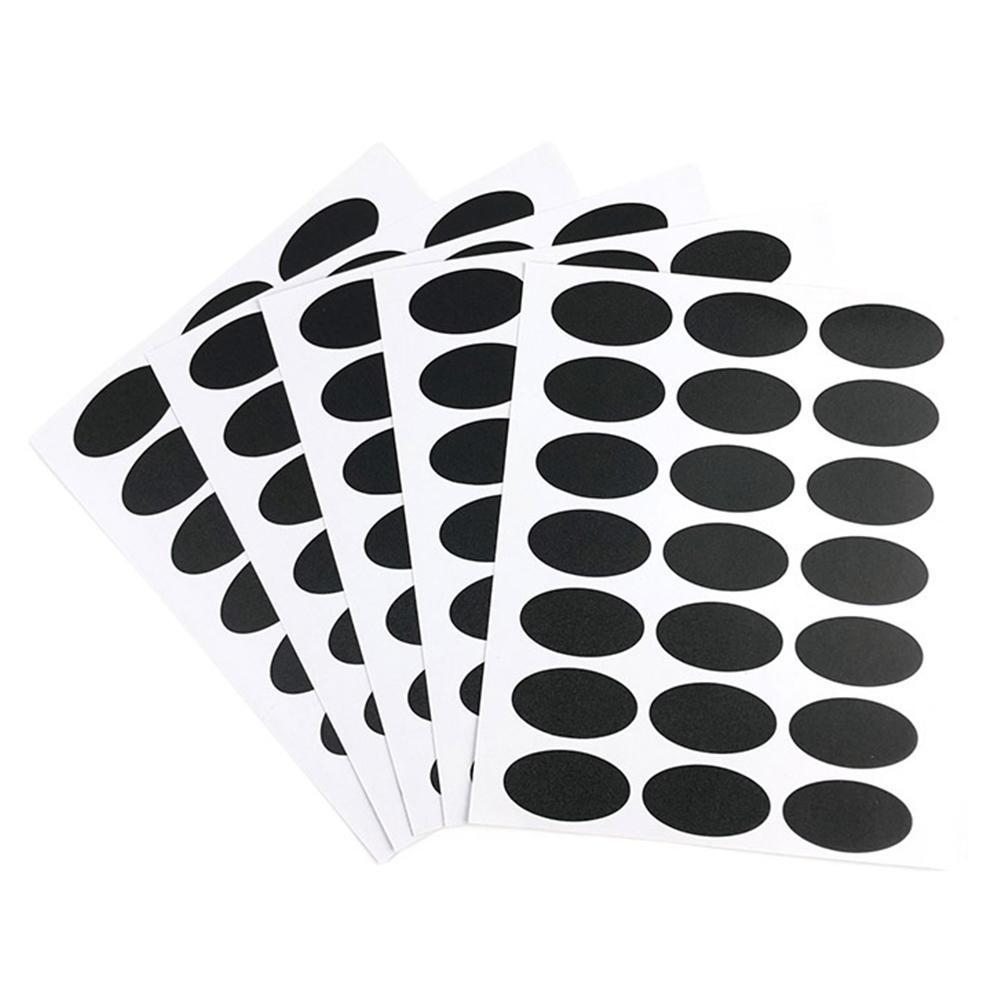 21 Stickers Oval Label Stickers Mason Jars Spice Bottle Label Stickers Pantry Food Storage Blackboard Stickers