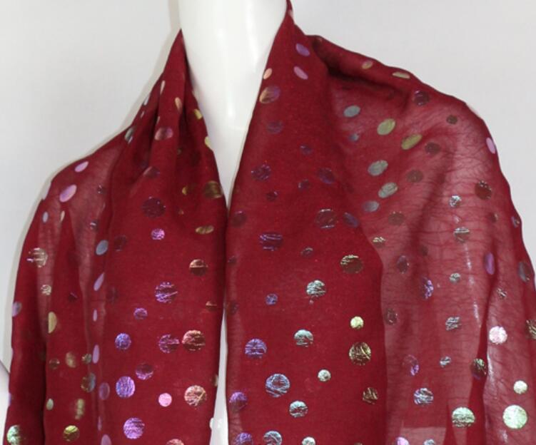 Cosplay Shimmer Chiffon Dress Fabric Lasering Colorful Fabric Magic shiny Fabric Bronzing costume dress fabric DIY: A-Marroon