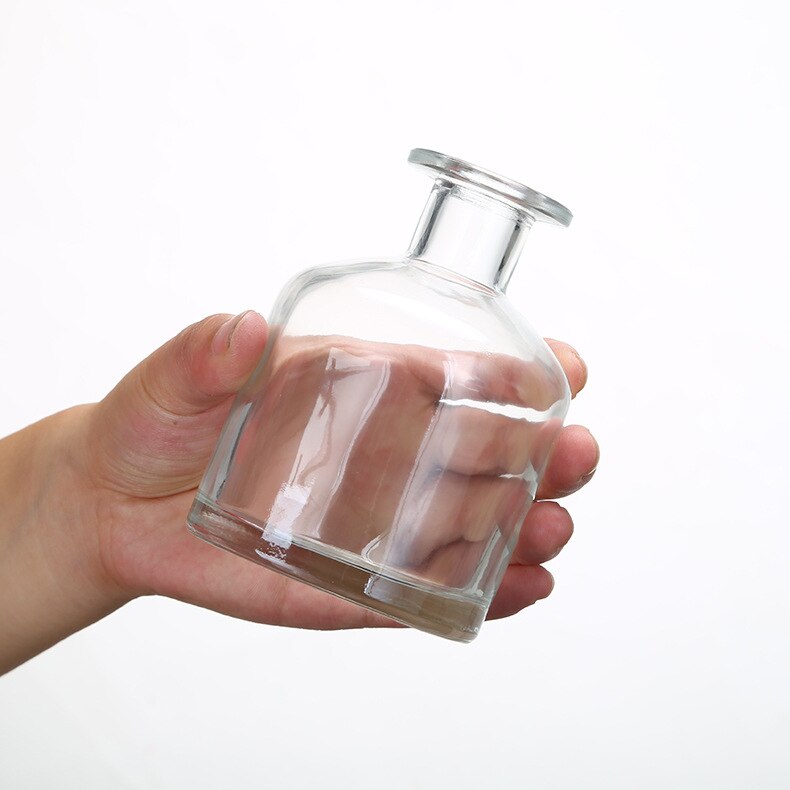 5 stk / lot 150ml gennemsigtig aromaterapi glasflaske duft fordampning glasbeholder til luftfriskere duft tilbehør: 5 stk 100ml