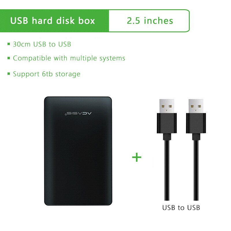 USB3.0 Harde Schijf Doos 2.5Inch Seriële Poort Sat... - Grandado