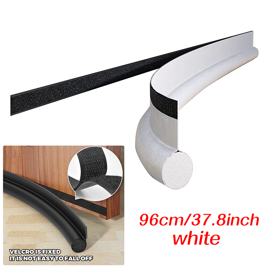 touchstrip deur，tochtstrip deur onderkant，tochtstopper voor deur,deur tocht stopper onderkant: WHITE