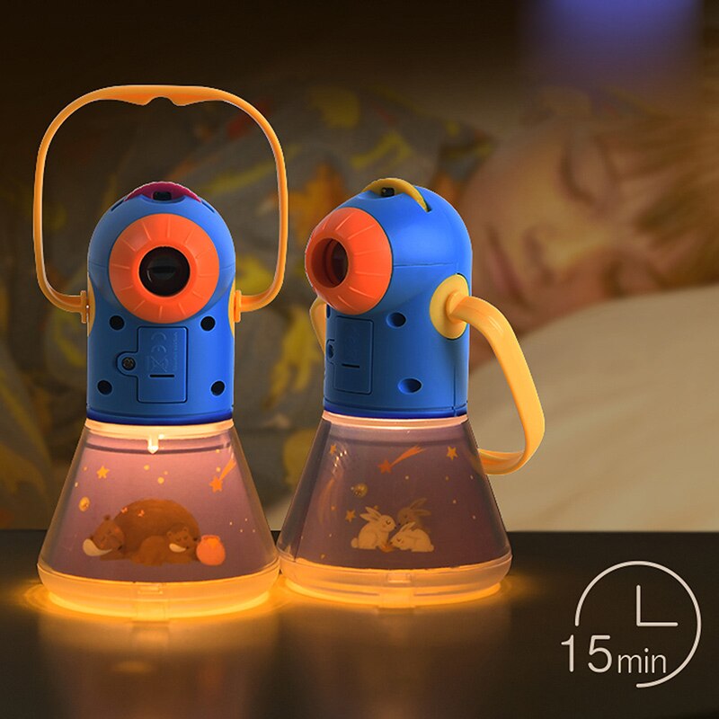 Multi-function Storybook Torch Projector Kaleidoscope Three-in-one Starry Sleeping Light Baby Toy Night Light