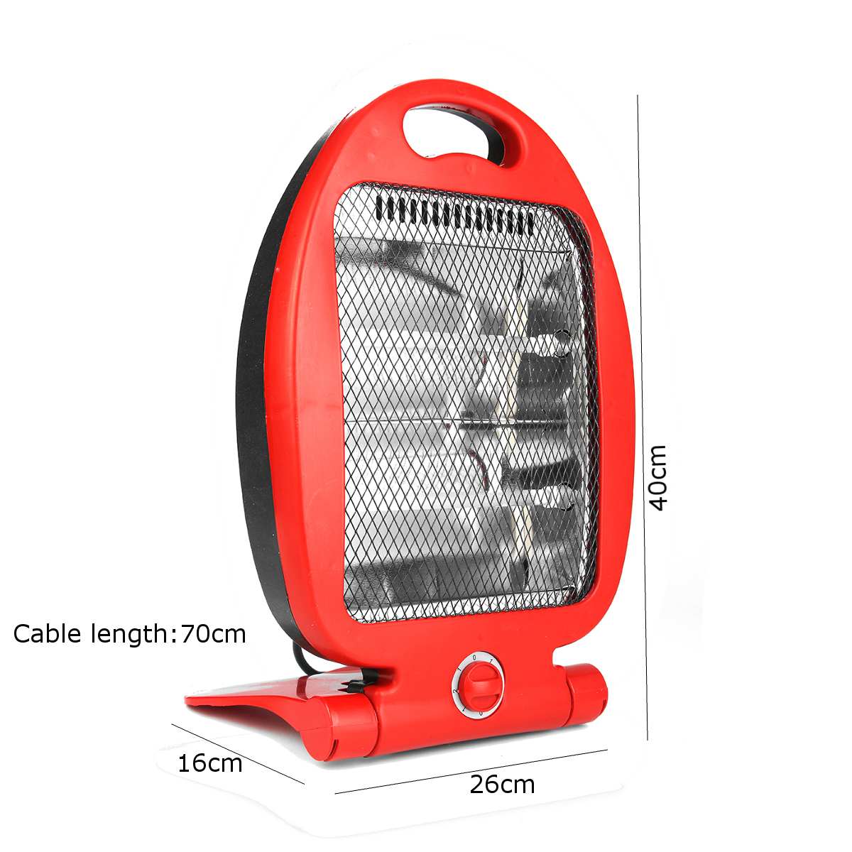 800W Portable Electric Heaters Adjustable Home Mini Microelectronic Winter Warm Heater Mini Electromechanical Heater for Office
