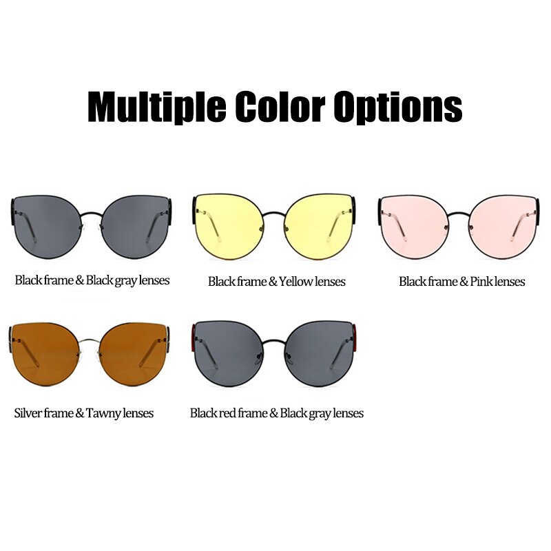 Sunglow Vrouwen Zonnebril Bril Mode Cat Eye Zonnebril Mode Accessoires Bij Het Nemen Van Foto 'S