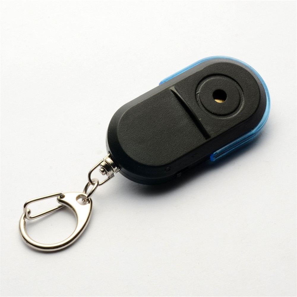 1 stücke LED Pfeife Auto Schlüssel Finder Sucher Lokalisierer Finden Sie Verlorene Schlüssel Schlüsselring Coole Spielereien Spezielle Schlüssel Hängende für freunde Familie