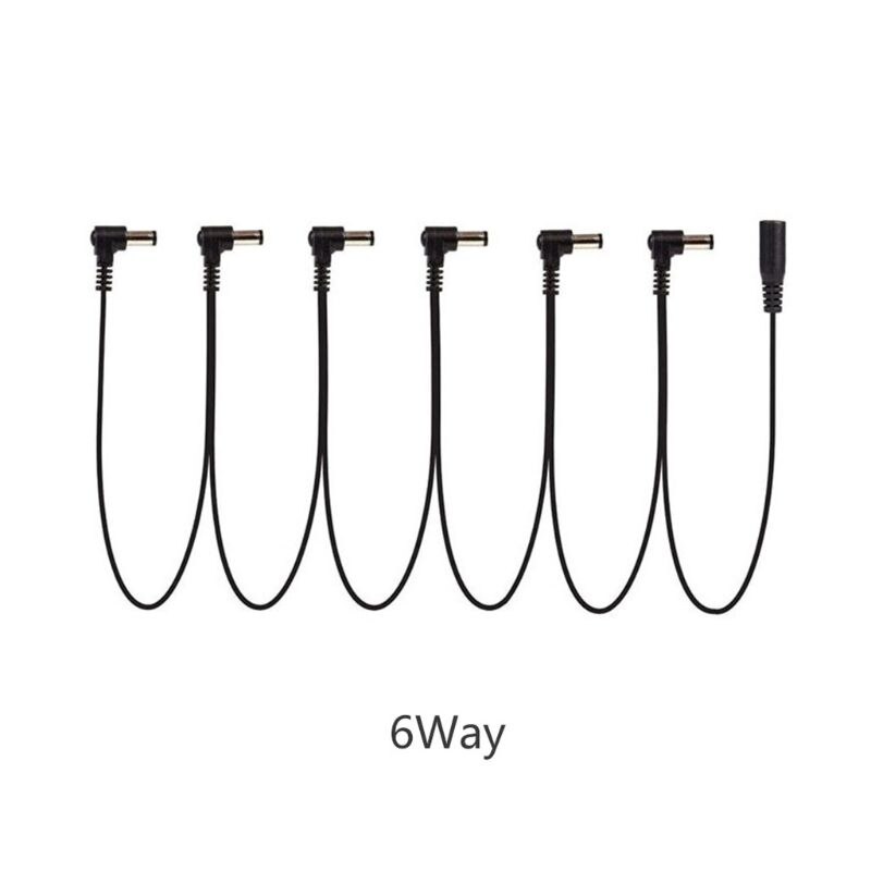9V 2A Daisy Chain Leads Cable for Electric Guitar Effects Pedal 3/4/5/6/8 Ways: Type 4